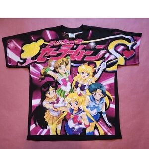 SAILOR MOON AOP Wild Oats Tee Shirt L